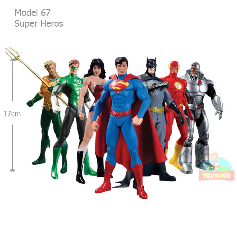Action Figure Set - Model 67 : Super Hero